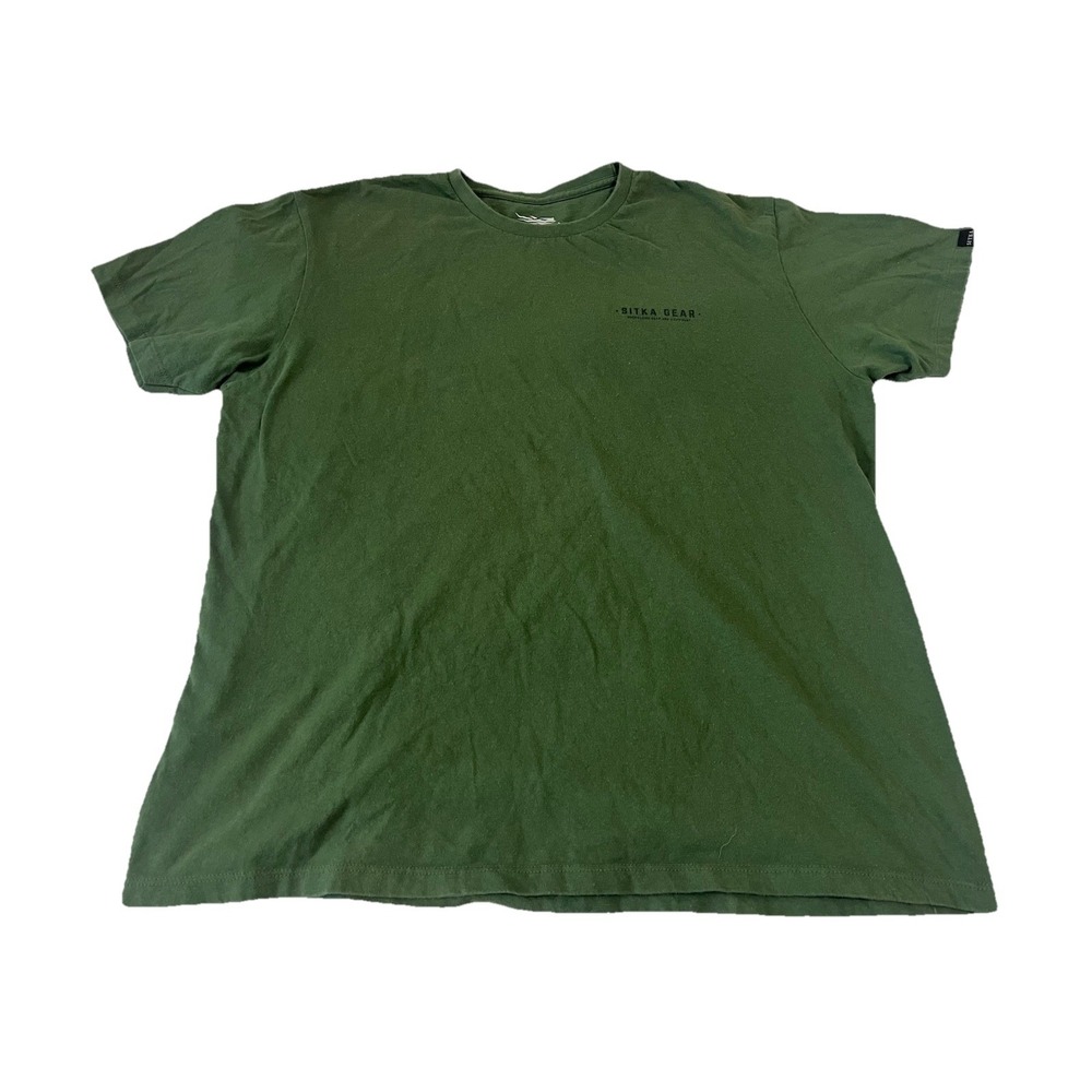 Sitka Gear T Shirt Mens XL Green Short Sleeve Casual Hunting Cotton Logo